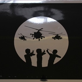 David And Goliath (Silver Metallic) by Otto Schade