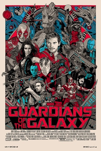Guardians Of The Galaxy  by Tyler Stout