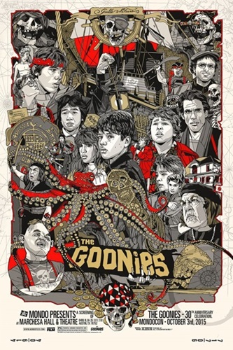 The Goonies (Variant) by Tyler Stout