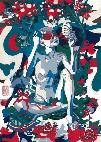 Pomegranate  by James Jean