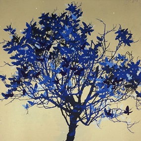 Blue Butterflies by Henrik Simonsen