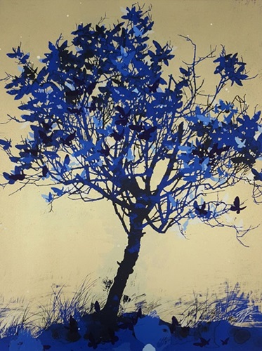 Blue Butterflies  by Henrik Simonsen