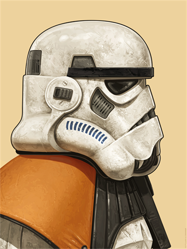 Sandtrooper  by Mike Mitchell