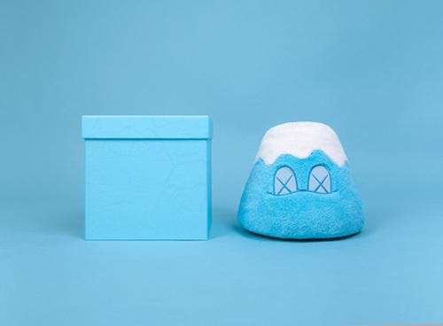 Mount Fuji Plush (Blue) by Kaws