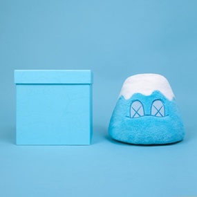 Mount Fuji Plush (Blue) by Kaws