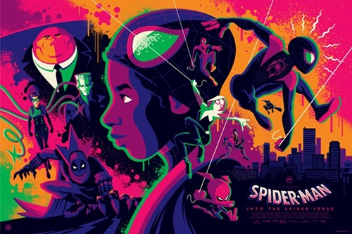 Into The Spider-Verse (Variant) by Tom Whalen