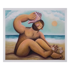 I Can Hear You Close To Me (Hand-Embellished) by Carlos Rodriguez