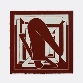 Untitled (2025) (Burgundy) by Richard Colman