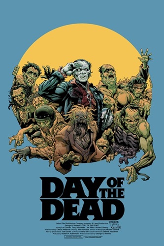 Day Of The Dead (Blue) by Will Robson