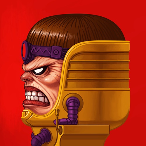 M.O.D.O.K.  by Mike Mitchell