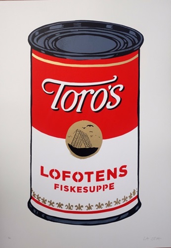 Lofotens Fiskesuppe Soup Can  by La Staa