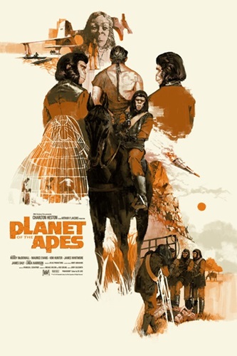 Planet Of The Apes  by Marc Aspinall