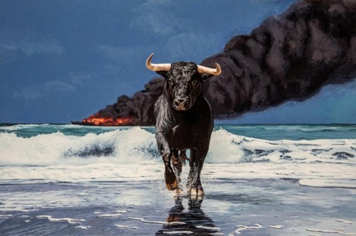 Landfall  by Josh Keyes