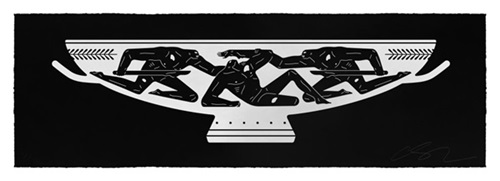 End Of Empire, Kylix (Black) by Cleon Peterson