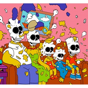 Simpsons Nuclear Family (Open Edition) by Matt Gondek