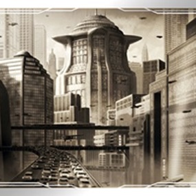 Metropolis (Sepia Foil) by Pablo Olivera