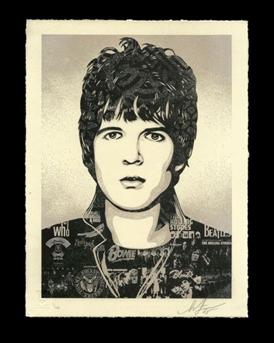 Clem Burke Sonic DNA  by Shepard Fairey