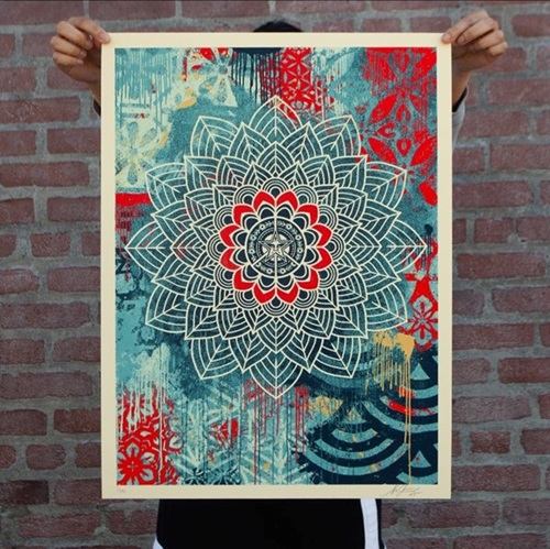 Chaos Mandala 2  by Shepard Fairey