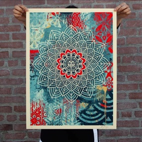 Chaos Mandala 2 by Shepard Fairey
