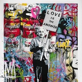 Love Is The Answer by Mr Brainwash