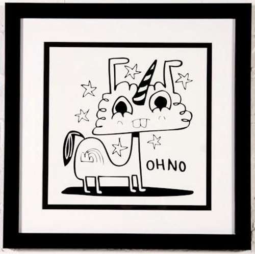 Oh No  by Jon Burgerman