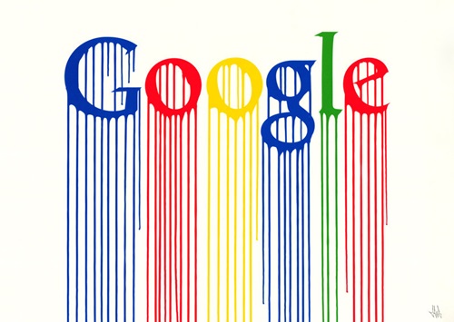 Liquidated Google  by Zevs
