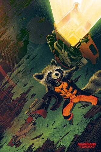 Rocket Raccoon  by Kevin Tong