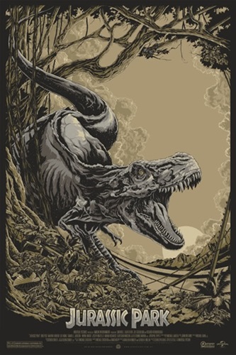 Jurassic Park (Variant) by Ken Taylor