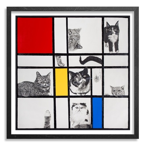 Composition With Cats  by Mary Williams