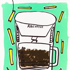Mr Coffee With Fries by Katherine Bernhardt