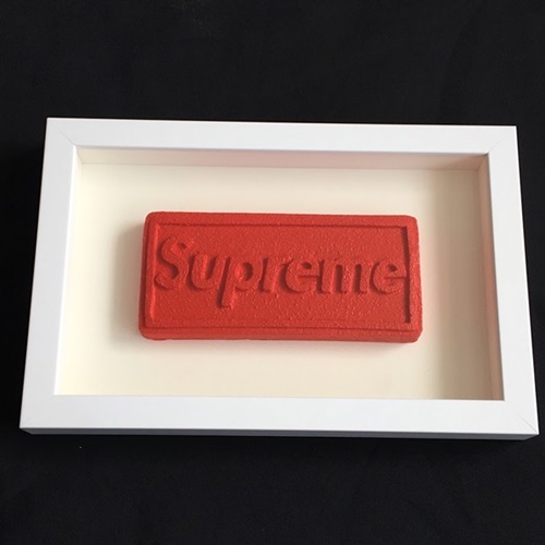 Love Is A Drug - Supreme Box Logo  by Dean Zeus Colman