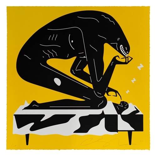 The Nightmare (Yellow) by Cleon Peterson