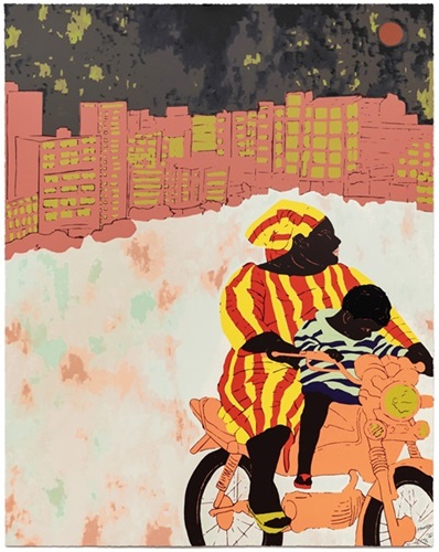 The Mother And Child From Matola  by Cassi Namoda