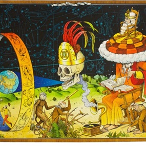 Edge Of Time (Hand-Coloured) by WAONE