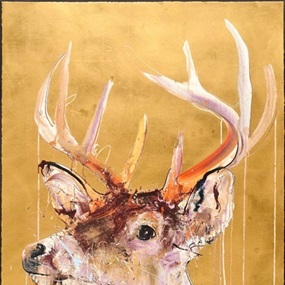 Stag V (Gold) by Dave White