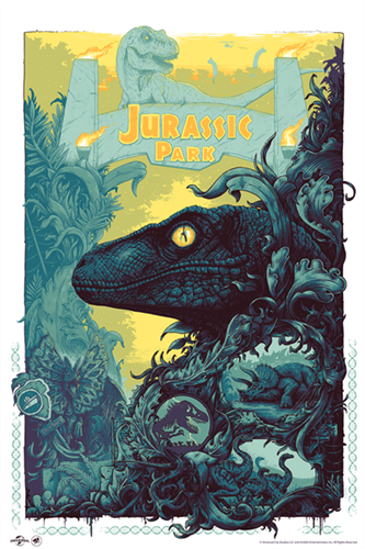 Jurassic Park  by Alex Hovey
