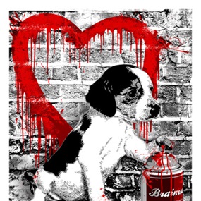 I Woof You by Mr Brainwash