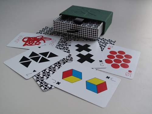 One Deck Of Cards (Geometric Suits) by Tauba Auerbach