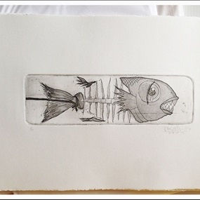 Fish Bone (White) by Bon