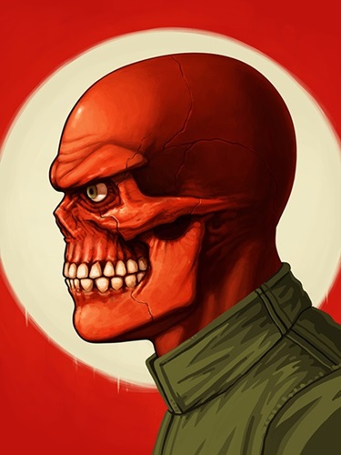 Red Skull  by Mike Mitchell