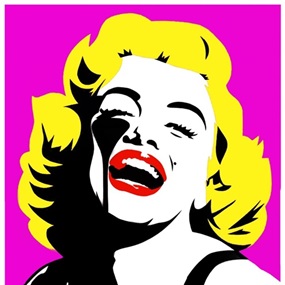 Screaming Marilyn (Bubblegum Pink) by Pure Evil
