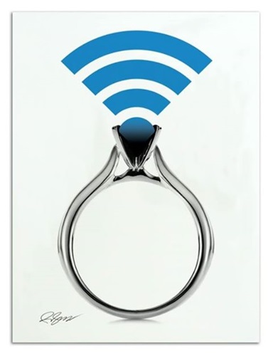 Wifi Is A Girls Best Friend  by Rene Gagnon