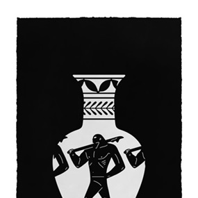 End Of Empire, Lekythos (Black) by Cleon Peterson
