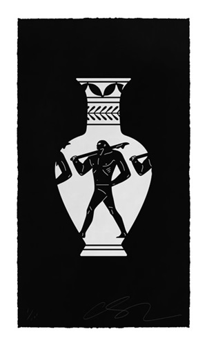 End Of Empire, Lekythos (Black) by Cleon Peterson