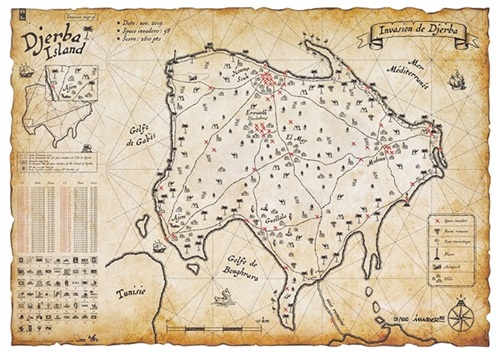 Invasion Map Djerba  by Space Invader