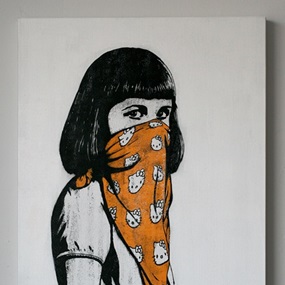 Kitty Riot (Canvas) by Dolk