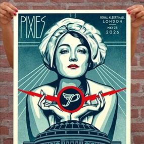 Pixies Royal Albert (Blue) by Shepard Fairey