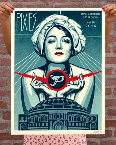 Pixies Royal Albert (Blue) by Shepard Fairey