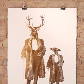 Father & Son (Bronzeage) by Dan Hillier