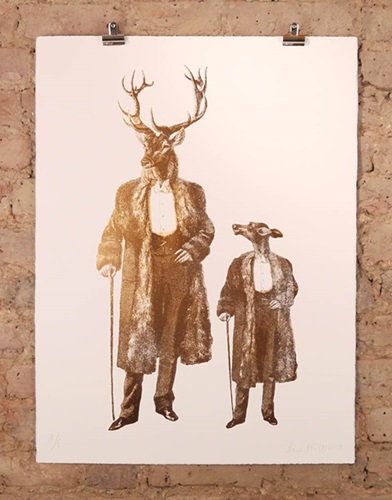 Father & Son (Bronzeage) by Dan Hillier